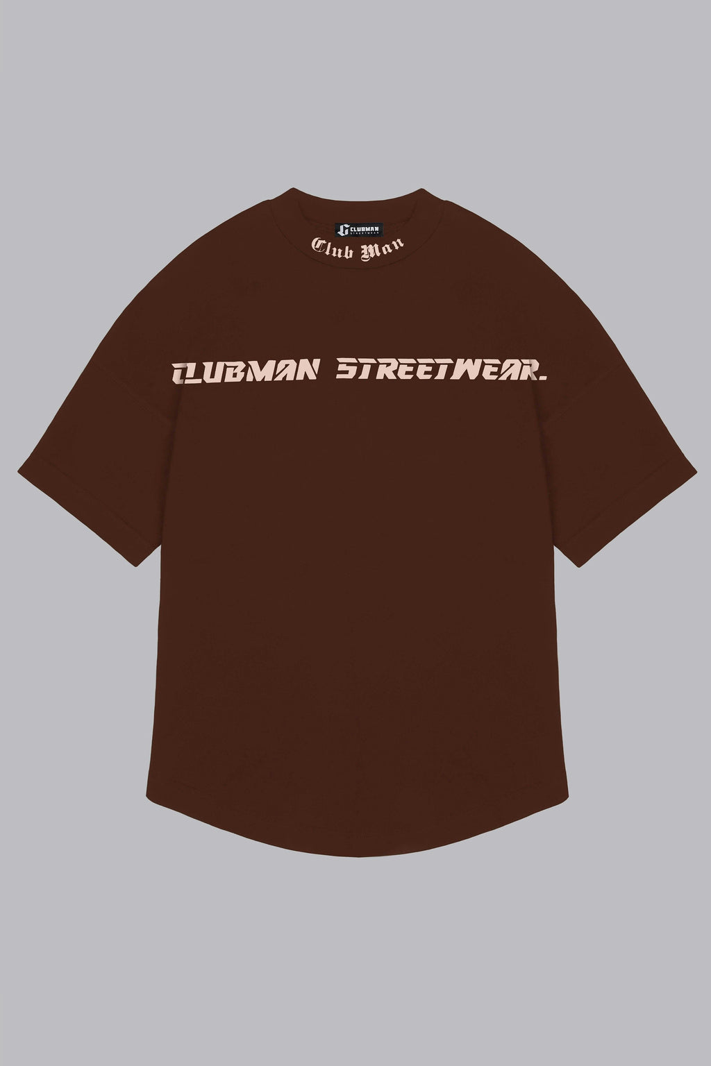 CLUBMAN Oversized 'Mocha Dream' T-Shirt
