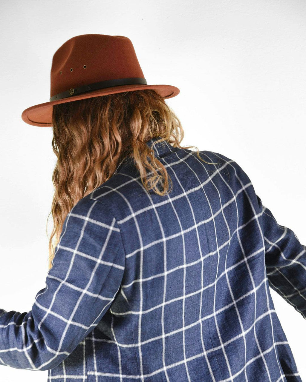 The Ratatat Felt Hat - Rust