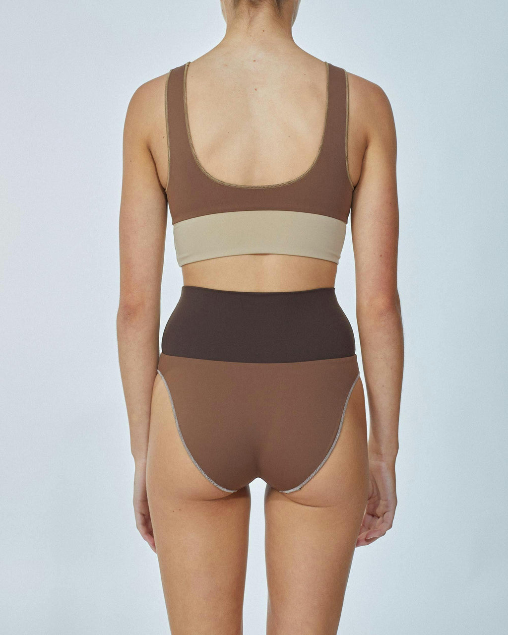 THE CONTOUR HIGH WAIST PANT - TORTOISE