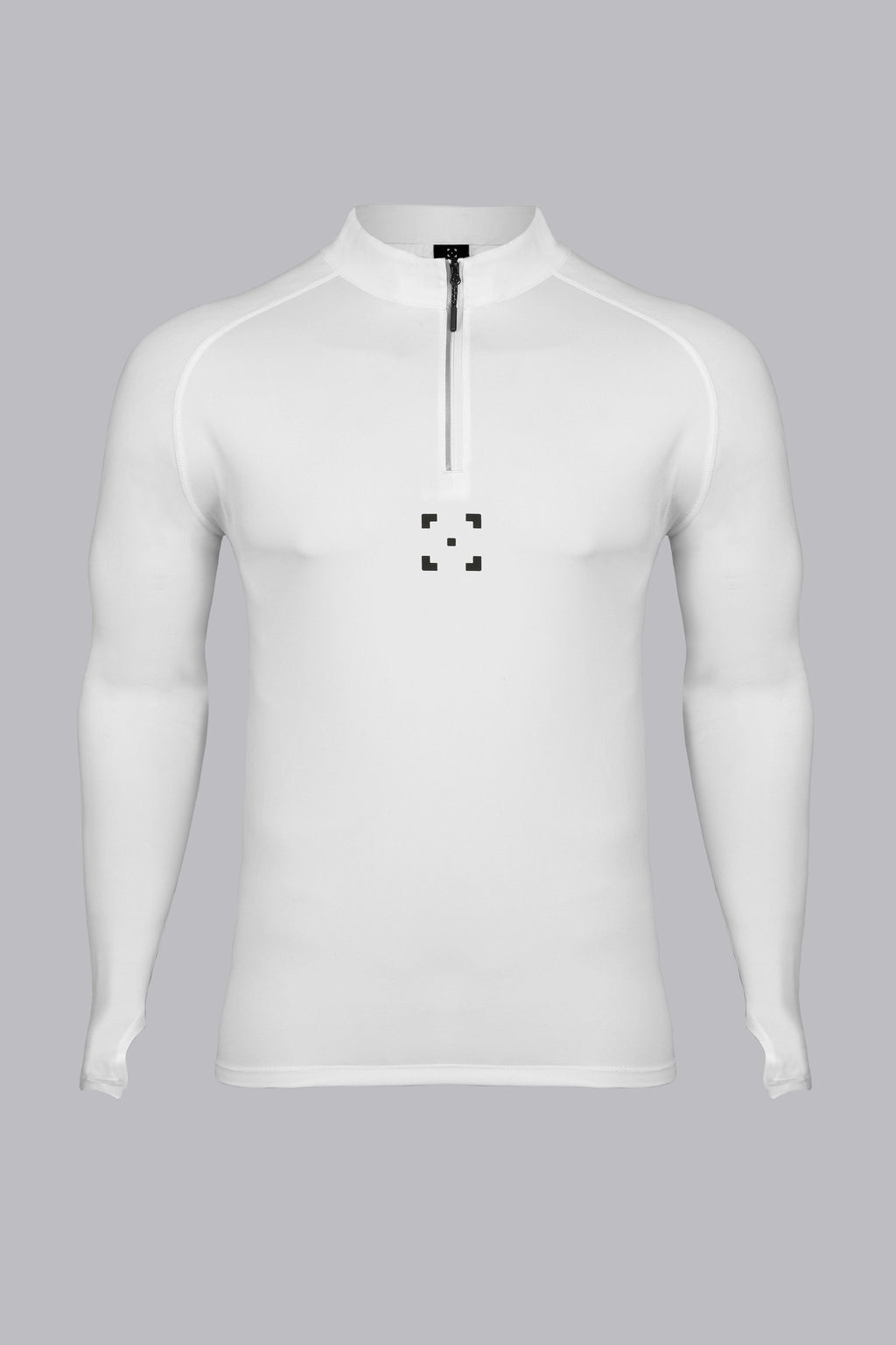 C-365 Elevate Zip Long Sleeve (Model 823303) - White
