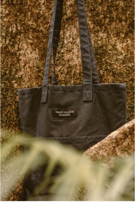 Remote Projects Midnight Canvas Easy Tote