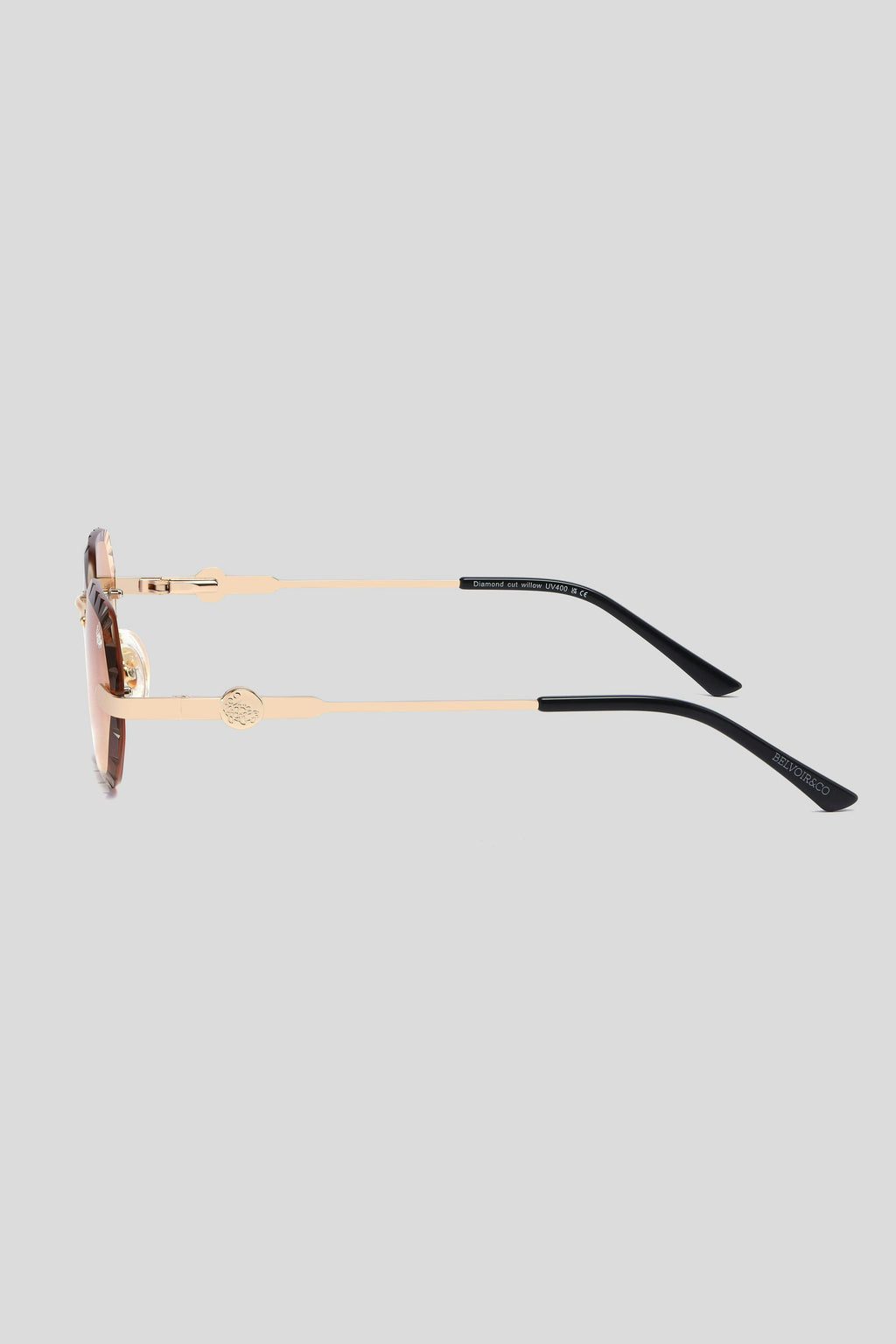 Diamond Cut Willow Tea | Gold