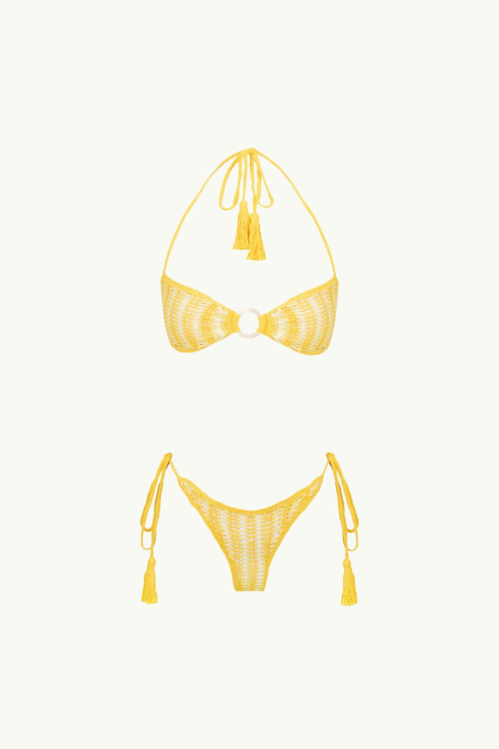 AÇAI CROCHET KINI BRIEF - SUNSHINE