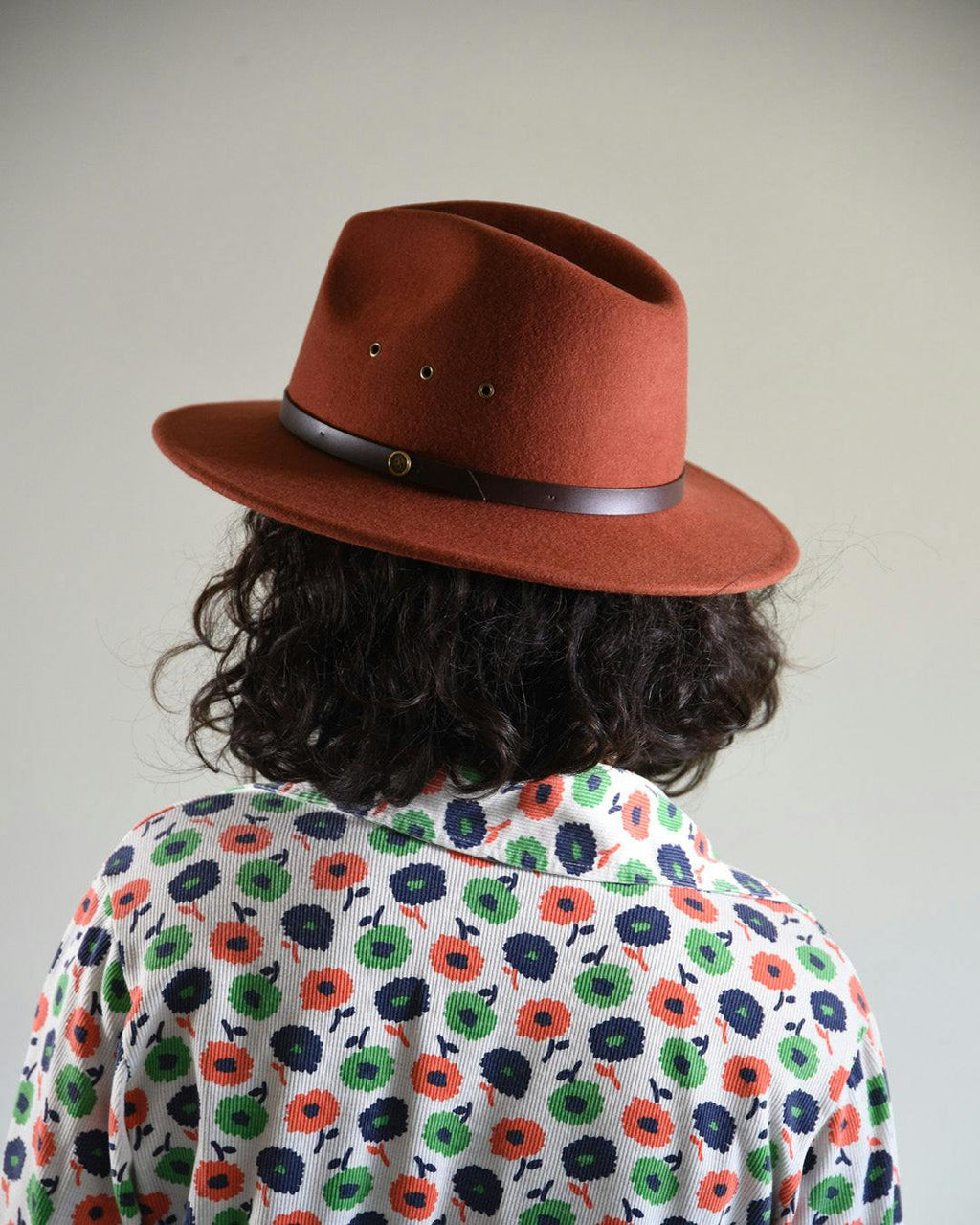 The Ratatat Felt Hat - Rust