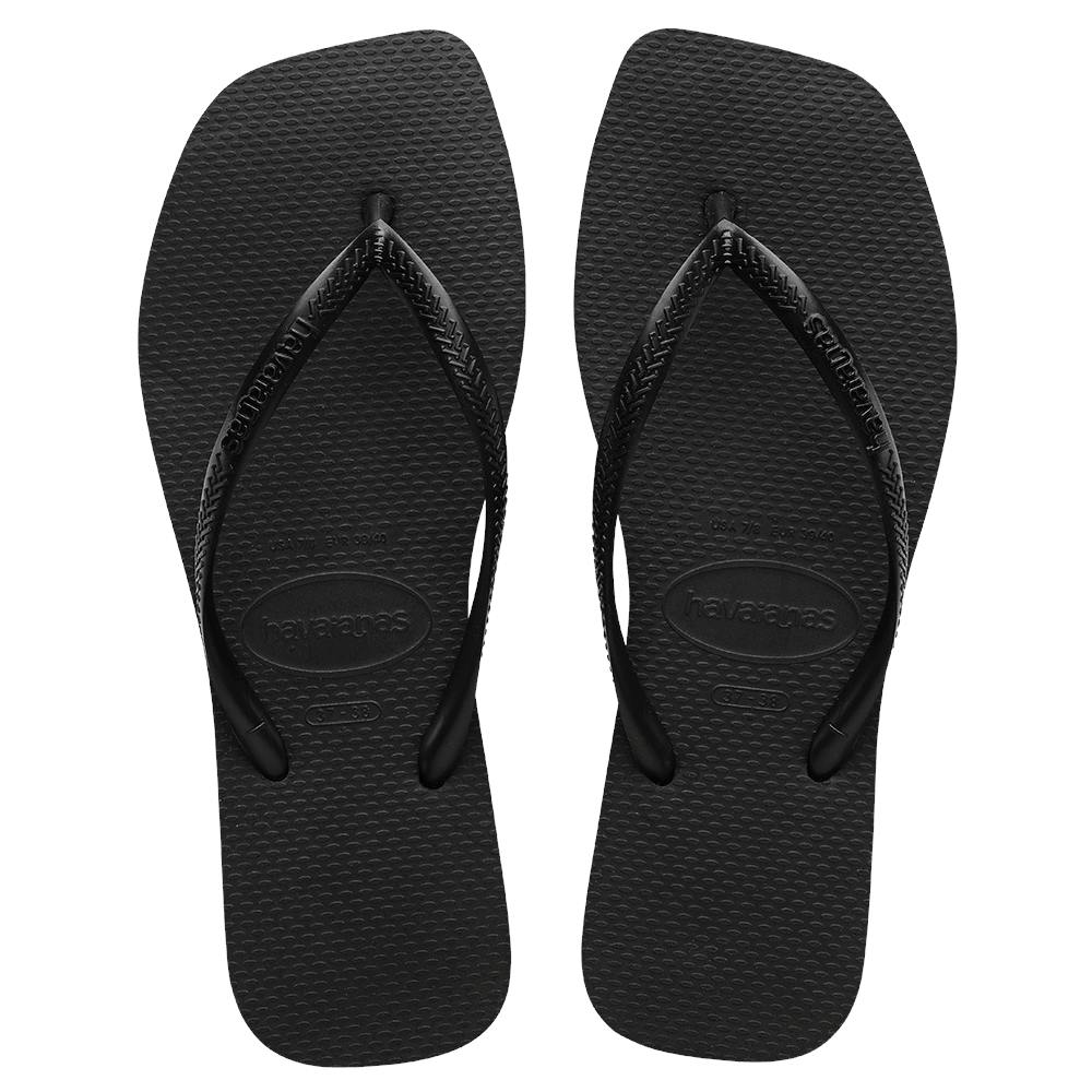 Slim Square Toe Thongs