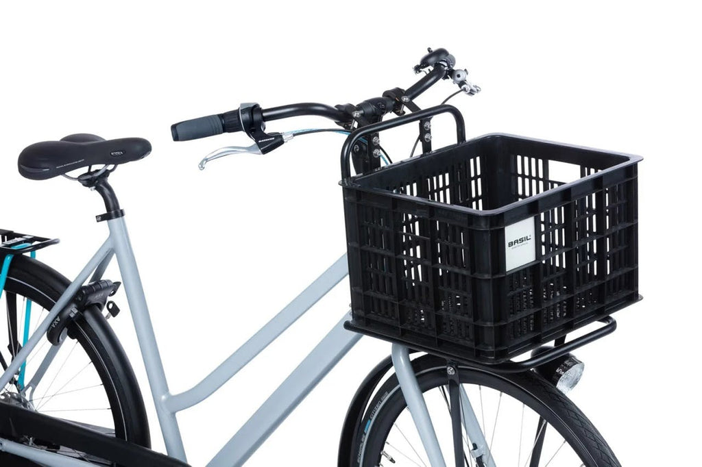 Bicycle Crate Medium 29.5L Black
