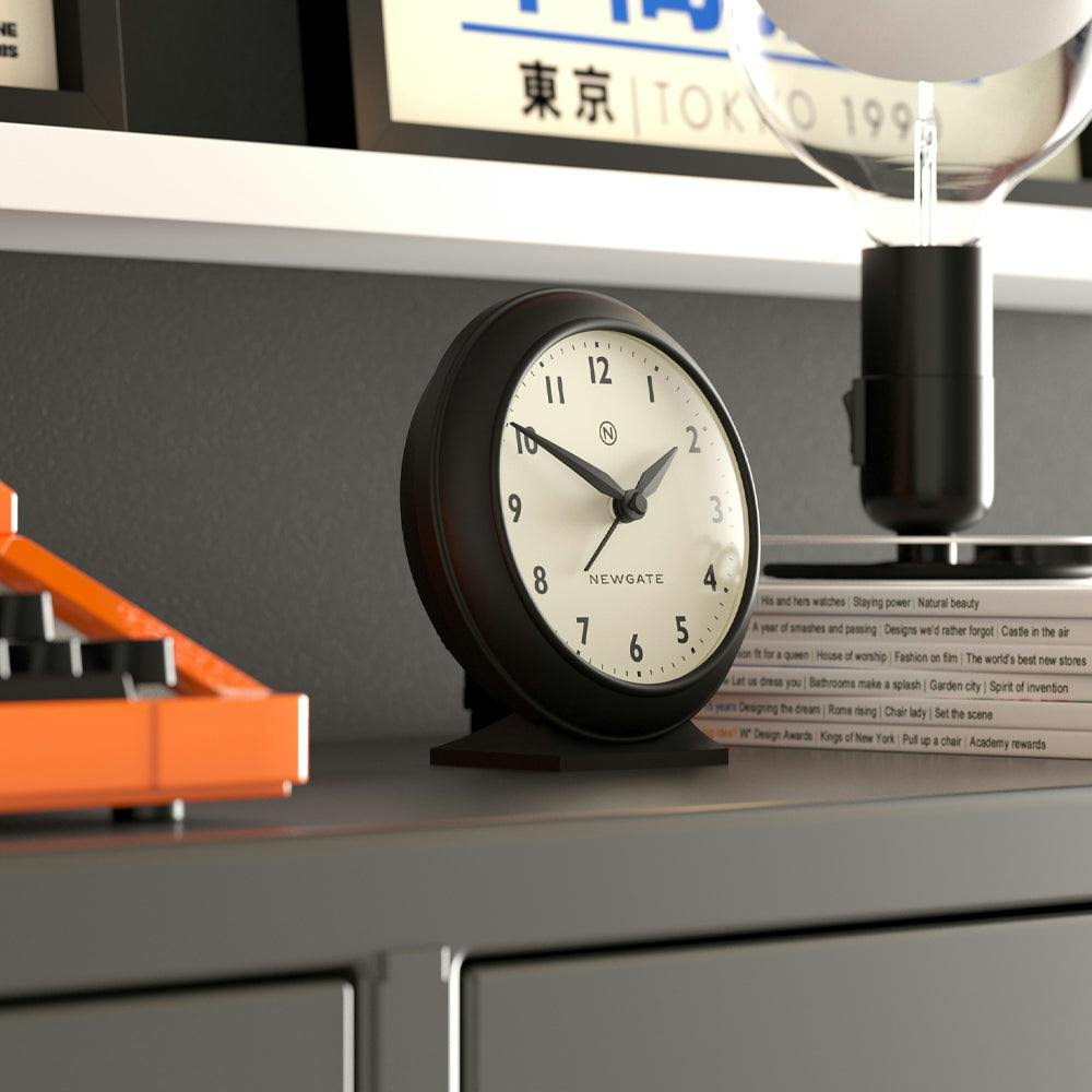 Newgate Pacific Mantel Clock-Black