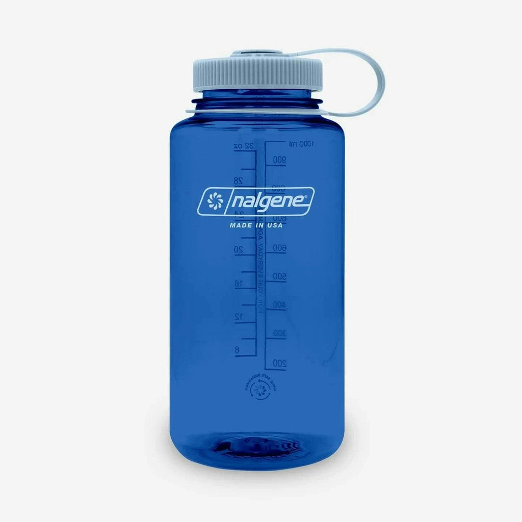 Nalgene 1L Sustain Wide Mouth Bottle in Indigo