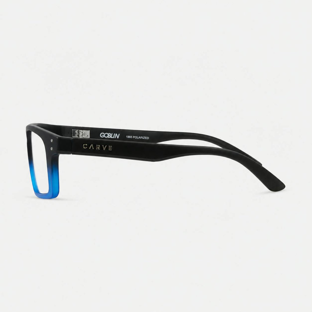 Goblin - Blue Light Matt Black / Blue Frame Glasses