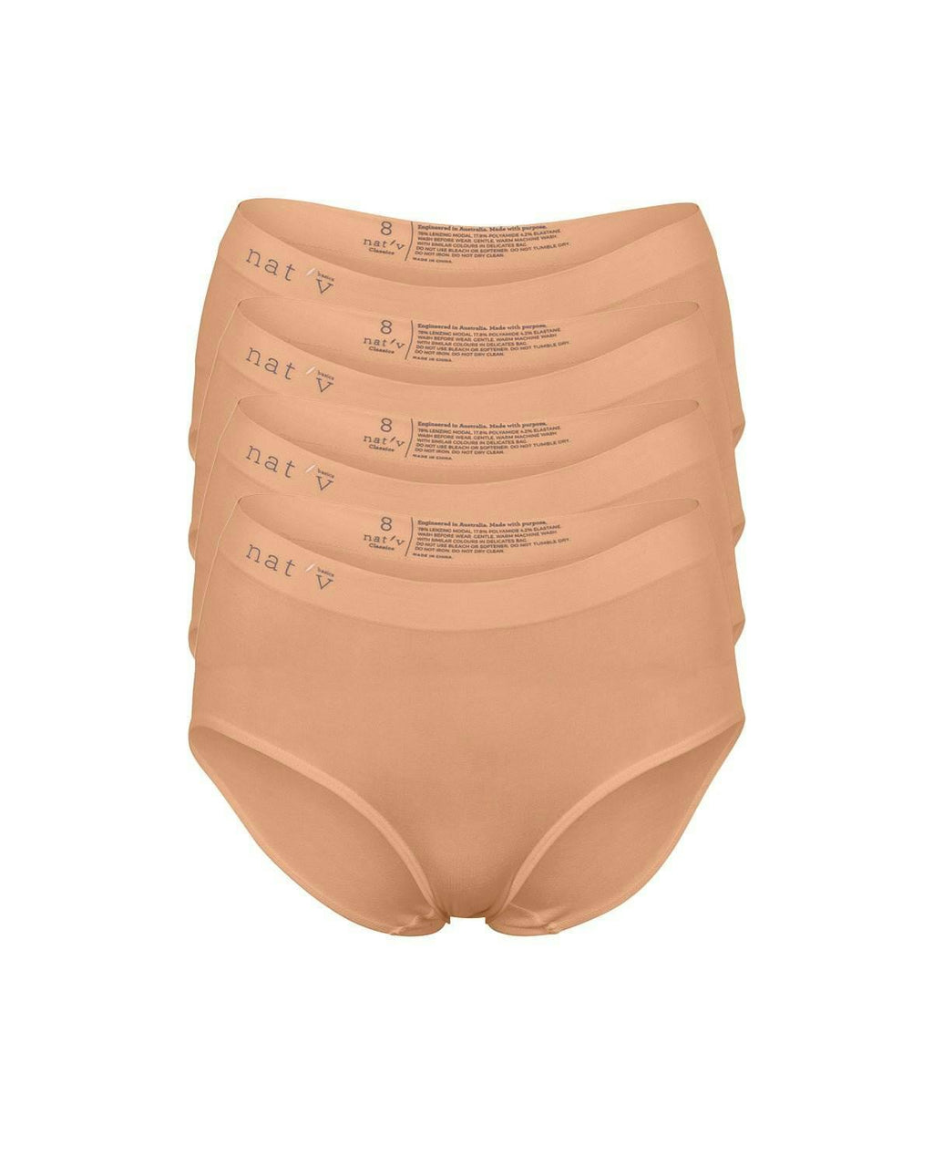 CLASSIC BRIEF 4 PACK - BEECH