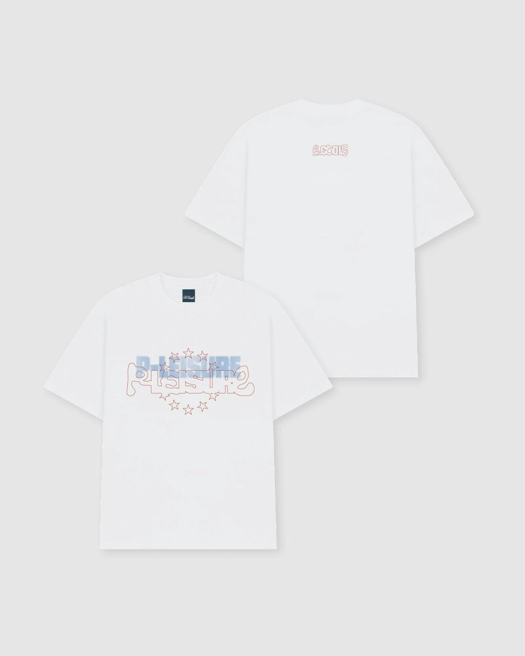 p-star t-shirt white