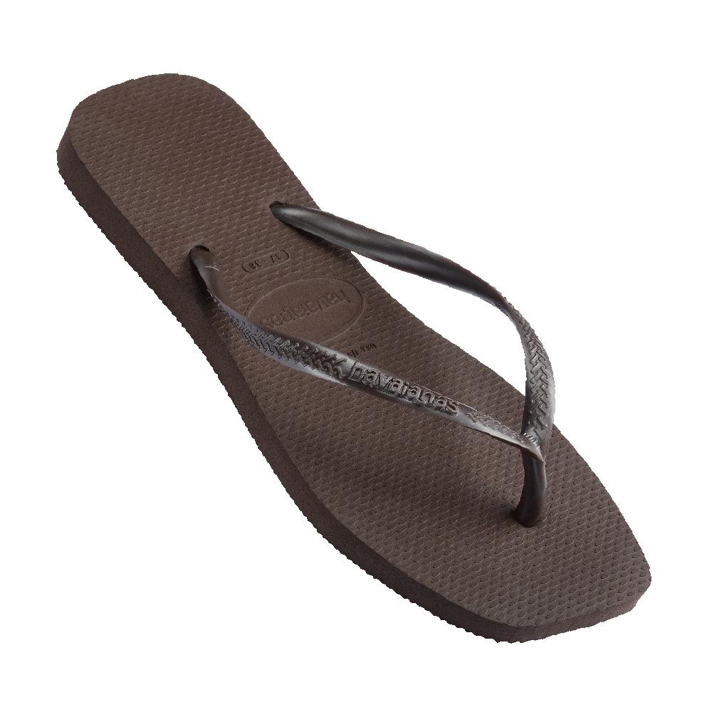 Slim Square Toe Thongs