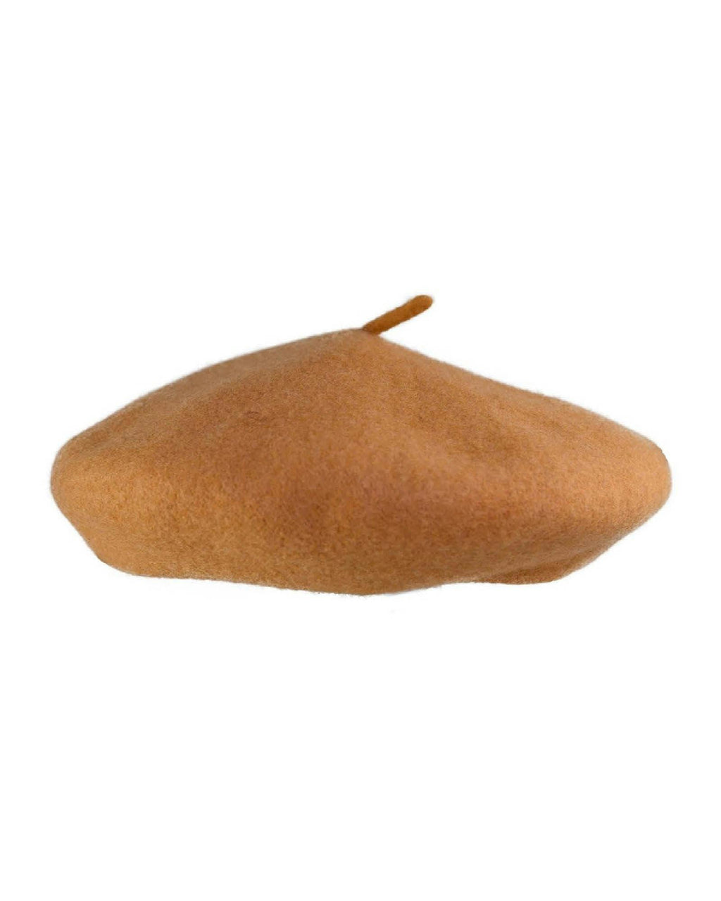 The Belle Beret – Caramel Wool