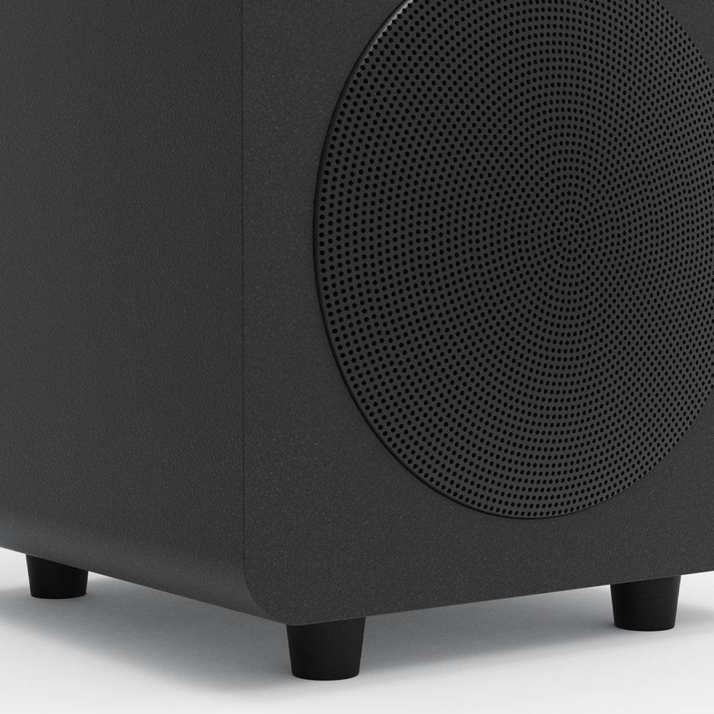 Kanto SUB6 200W 6" Sealed Powered Subwoofer, Matte Black