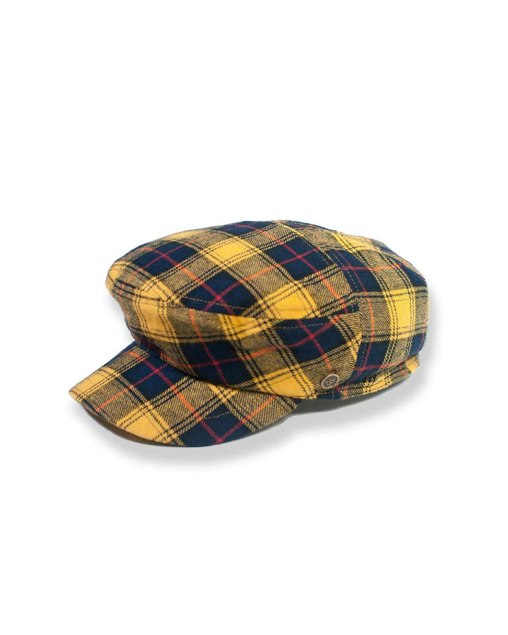 The Twist Paperboy Cap - Highland Yellow
