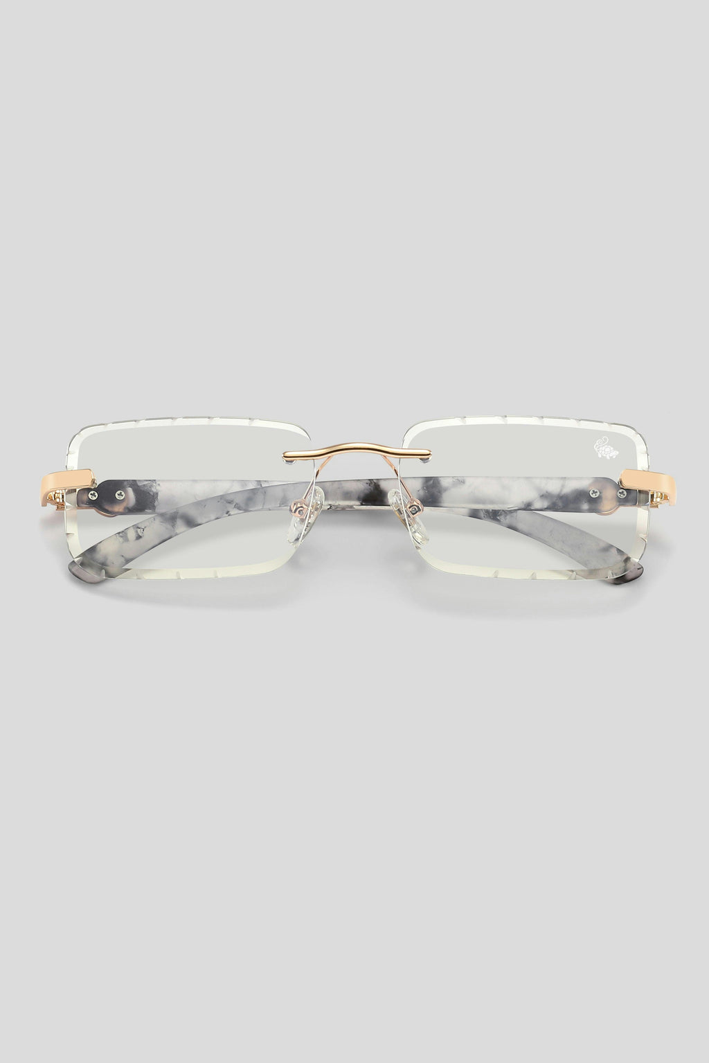 Diamond Cut Hampton White Marble | Anti Blue