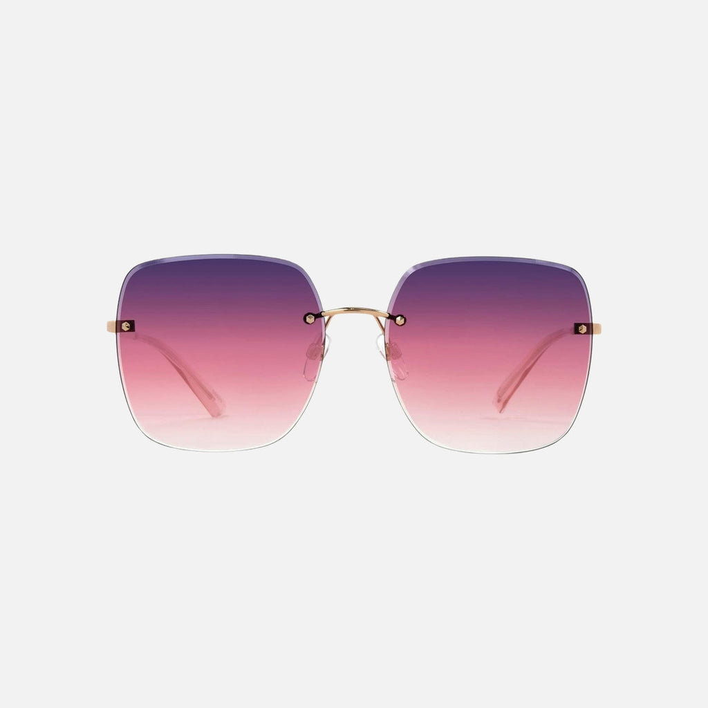 Diva - Rose Gold Frame Sunglasses