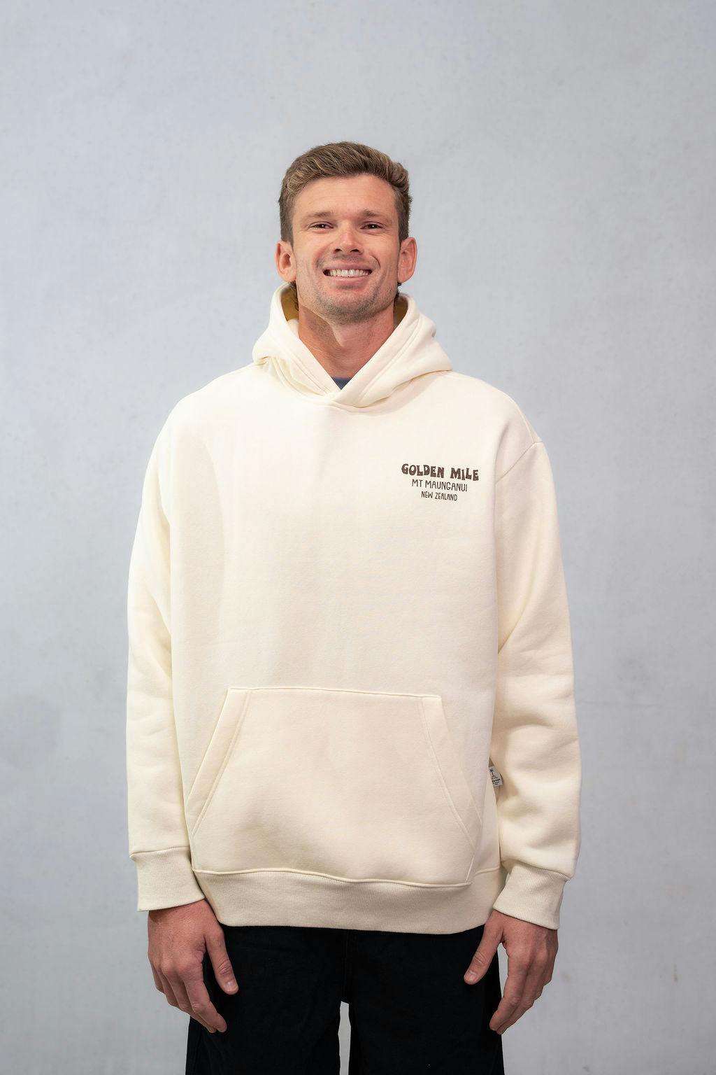 The Golden Mile Hoodie - Natural