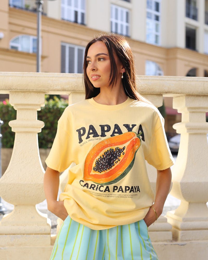 Papaya Tee