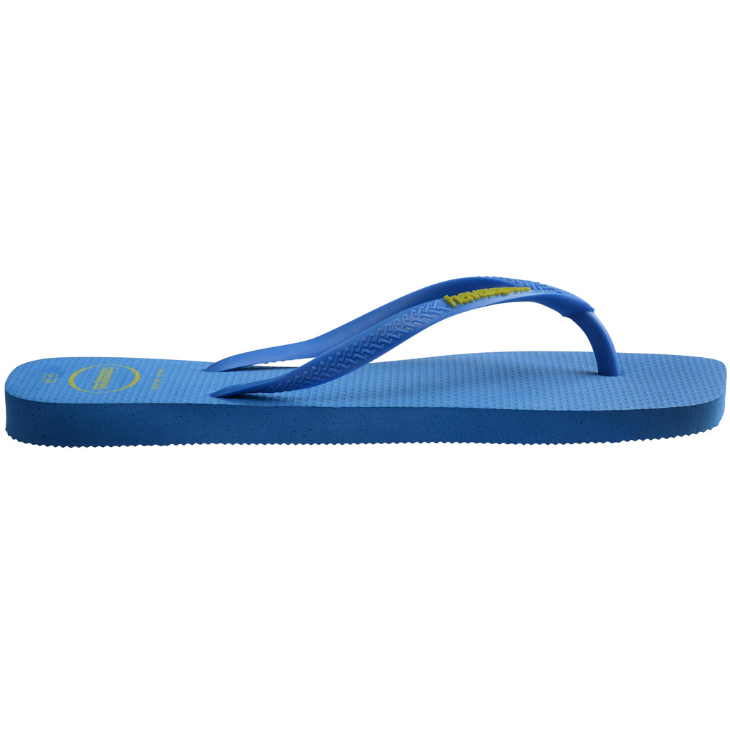 Slim Square Toe Logo Thongs