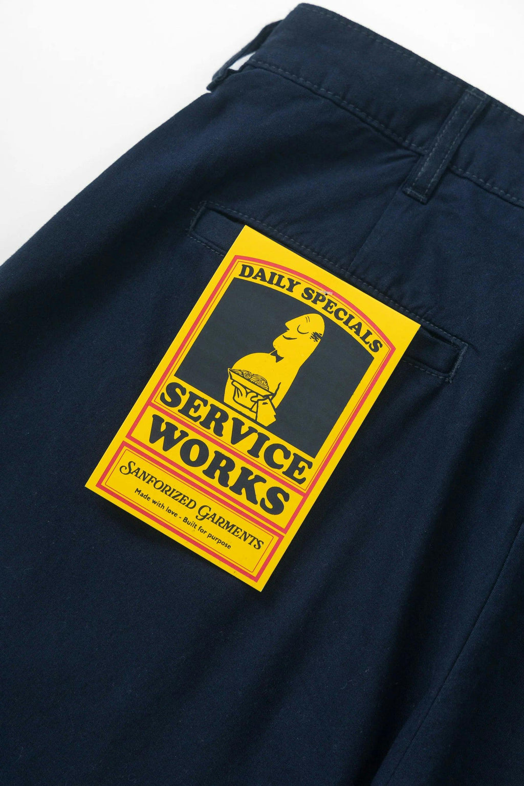 Service Works Twill Part Timer Pants in Navy
