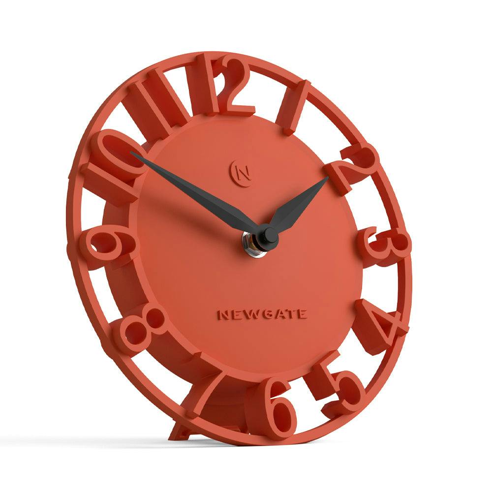 Newgate Timewarp Mantel Clock-Orange