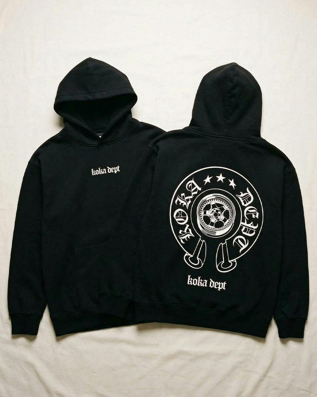 Chrome Wheel Hoodie //