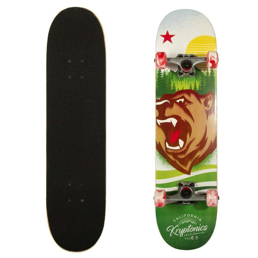 Bravo Sports Kryptonics KR31 Star Series Skateboard - Swirled Bear