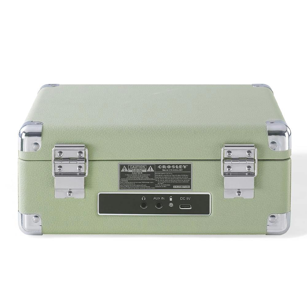 Crosley Cruiser Portable Retro CD Player with Stereo Bluetooth Speakers, FM Radio - Mint
