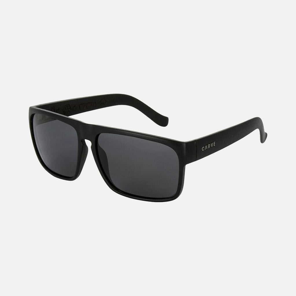 Vendetta - Matte Black Recycled Frame Grey Polarized Lens
