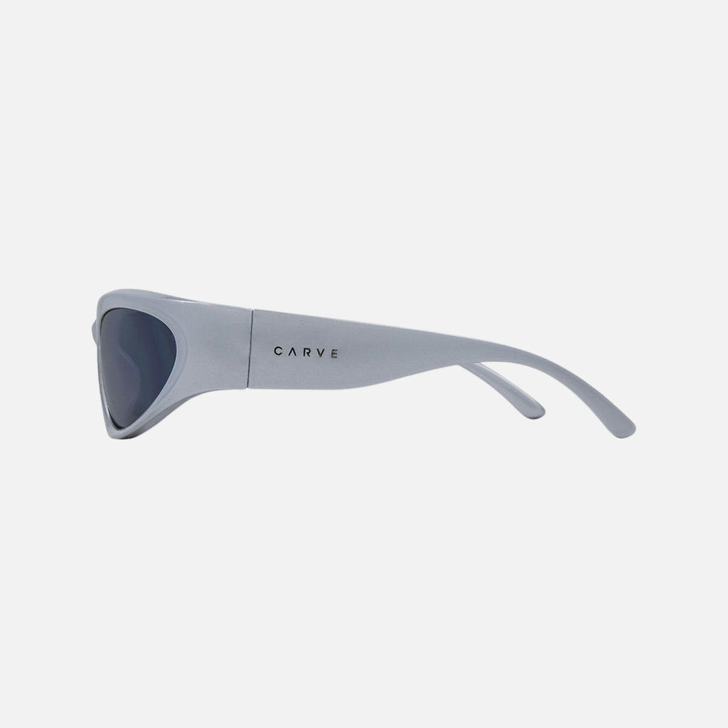 Kubix - Gloss Silver Frame with Grey Mirrored Lens