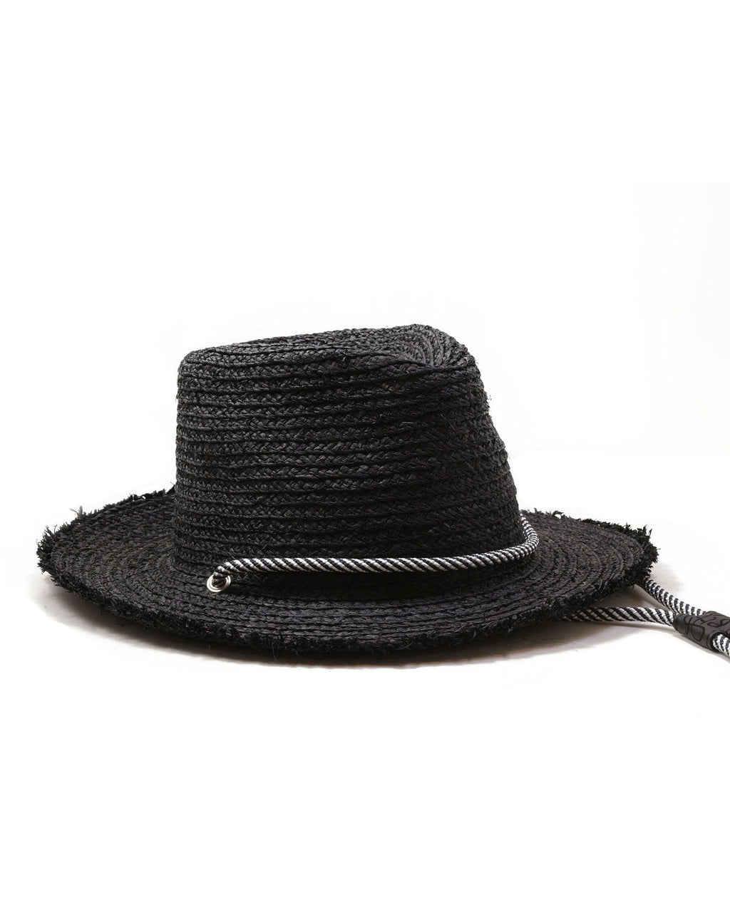 The Outrider Straw Hat – Black Raffia