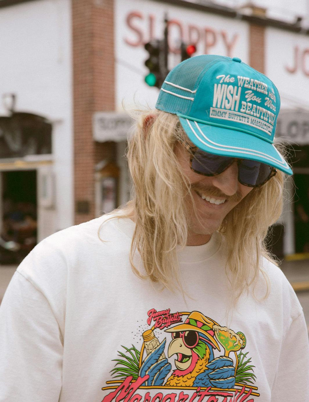 Duvin x Margaritaville Parrot Tee - Antique