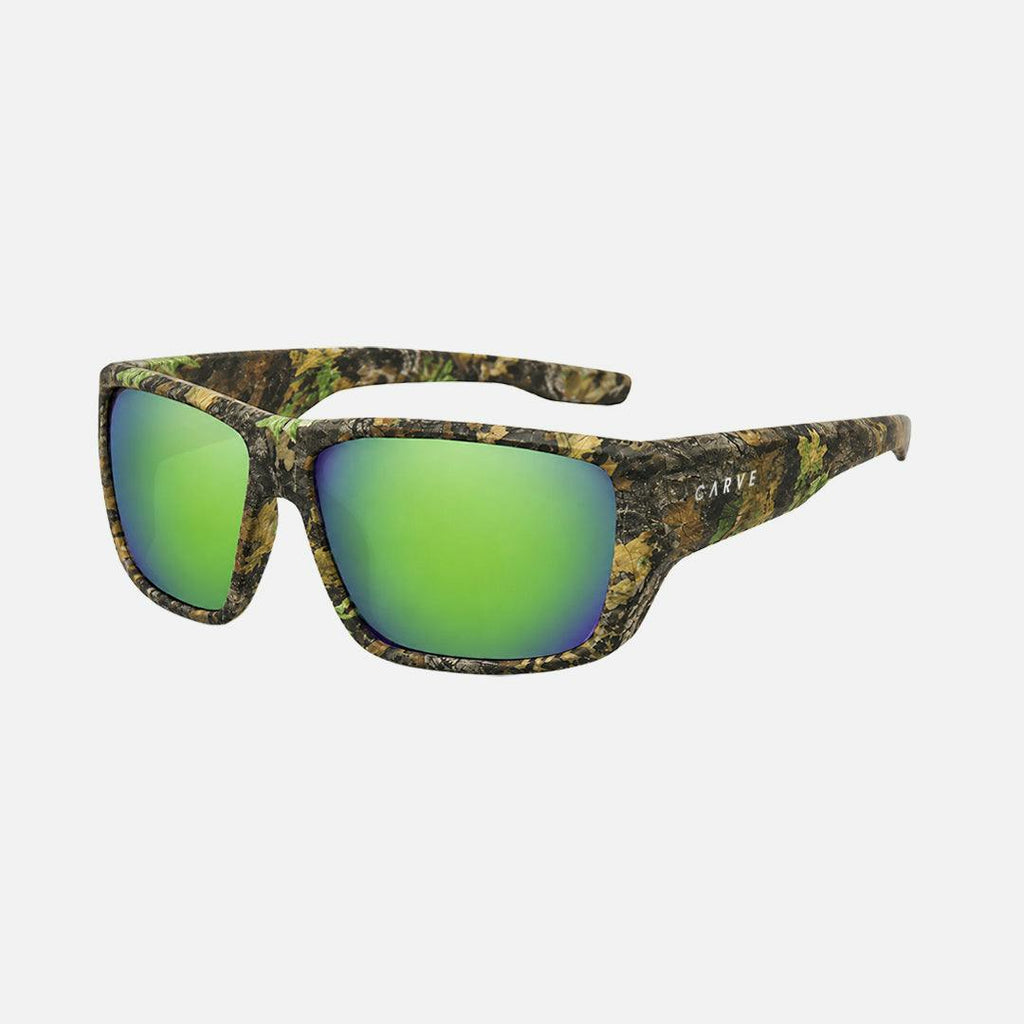 Airborne – Matte Camo Frame with Polarized Green Iridium Lens