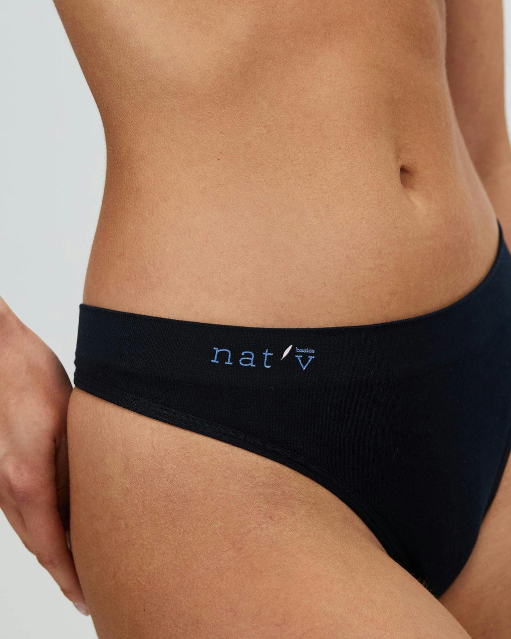 Cheeky Modal G-String Underwear - Black