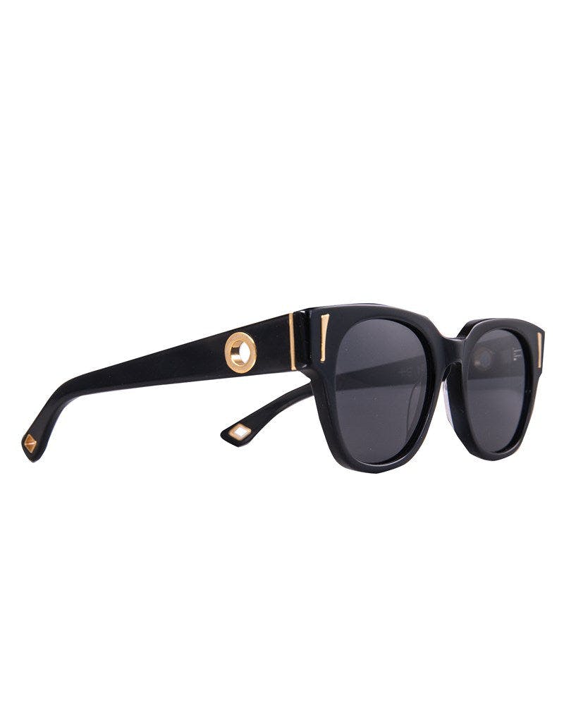 THE NYX - Black Sunglasses | Black Polarised Lenses