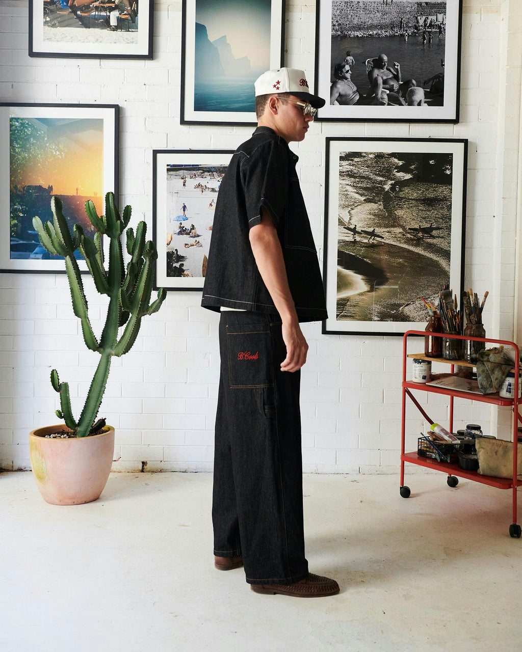 Baggy Barrel Jean Raw