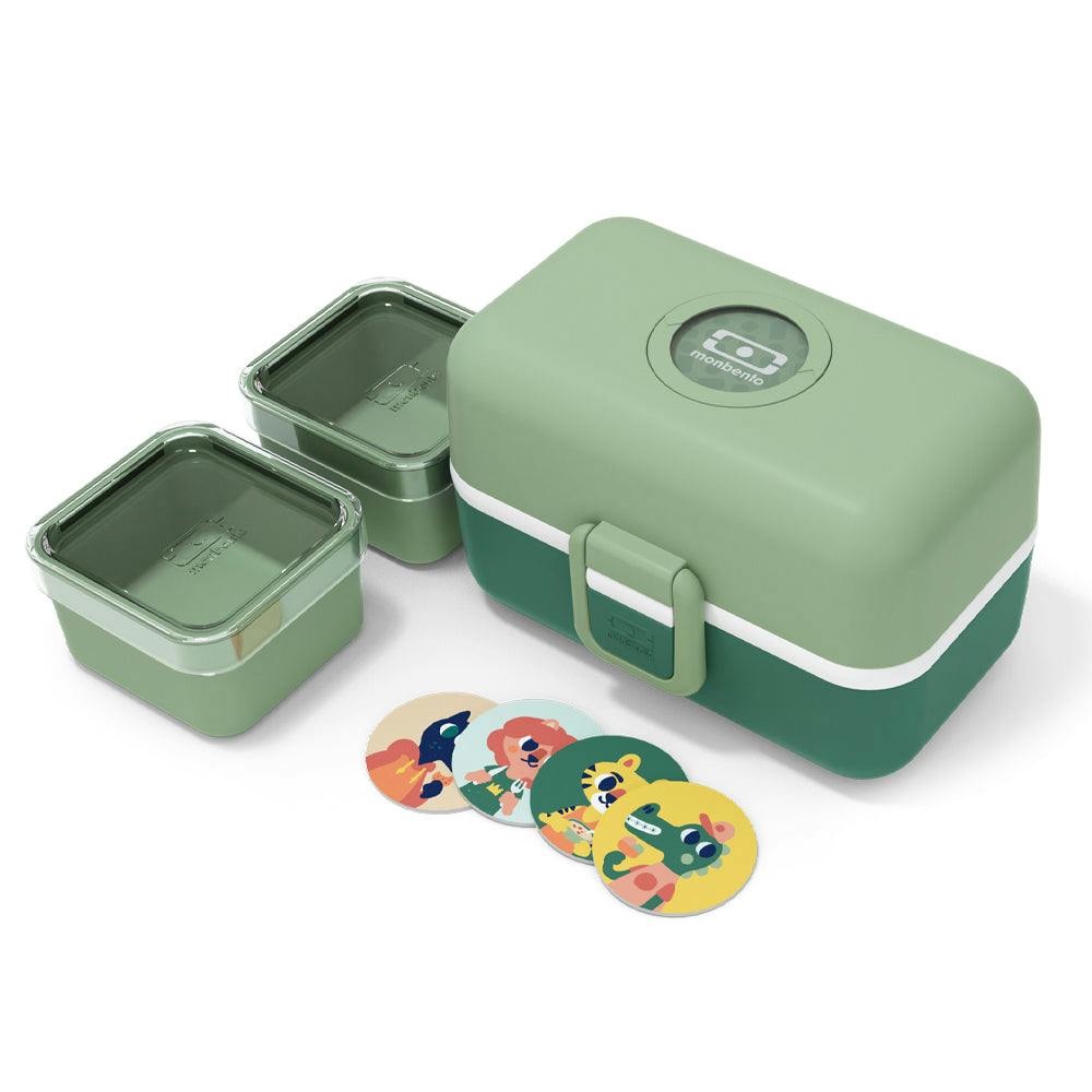 Monbento Mb Tresor Kids Bento Box - Green Forest