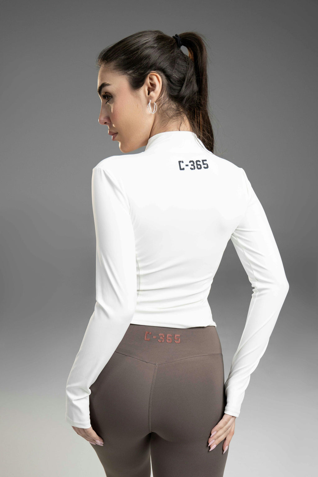 C-365 Halo Zip - Ivory