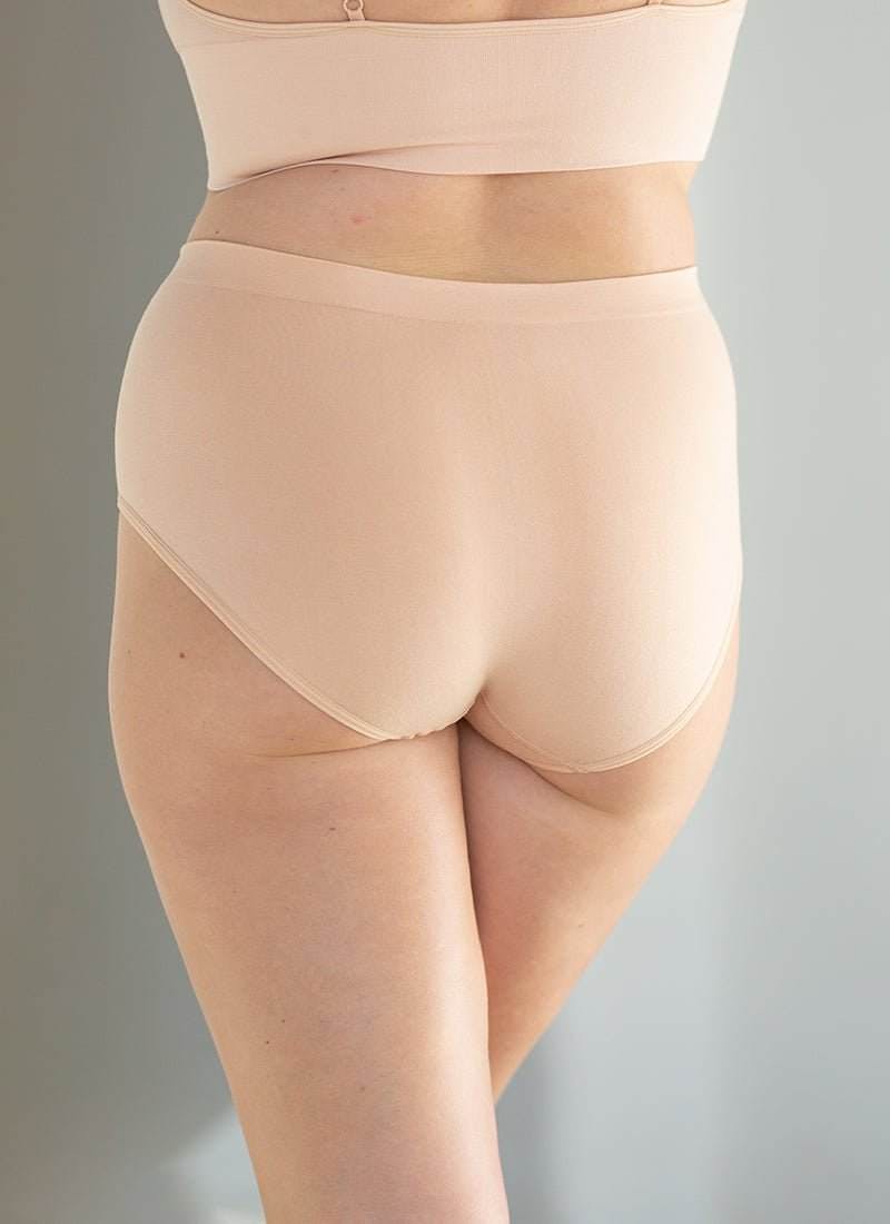 Classic Modal Full Brief Underwear 7 Pack - Bone