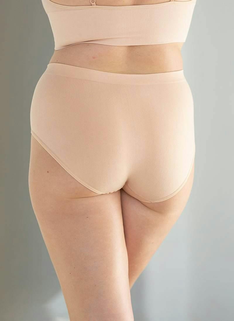 Classic Modal Full Brief Underwear 4 Pack - Bone