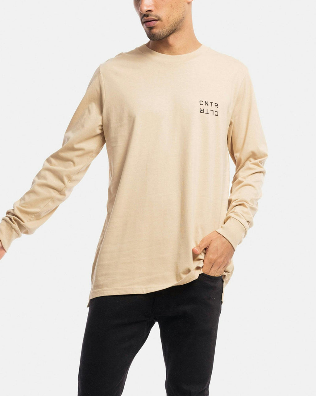 Geo Long Sleeve Tee