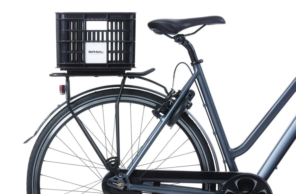 Bicycle Crate Small 17.5L Black