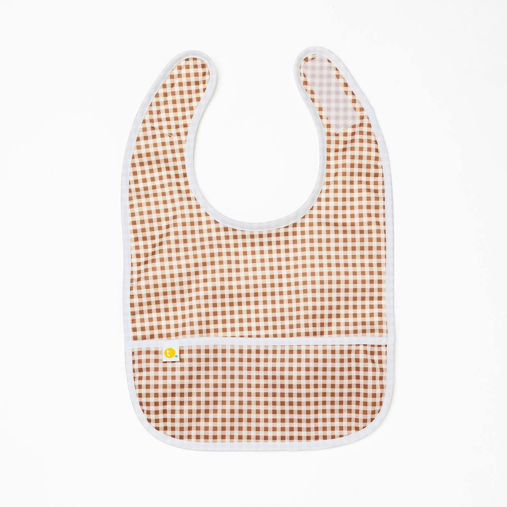 Baby Bib Tyoub Stay-dry - Fawn Check