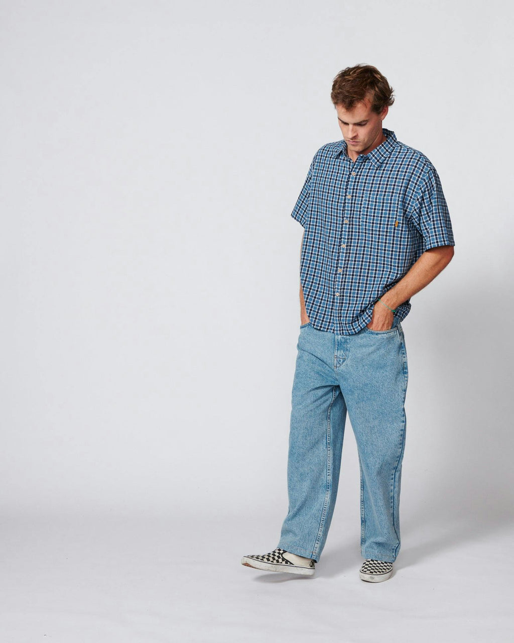 Dennis Short Sleeve Shirt - Blue