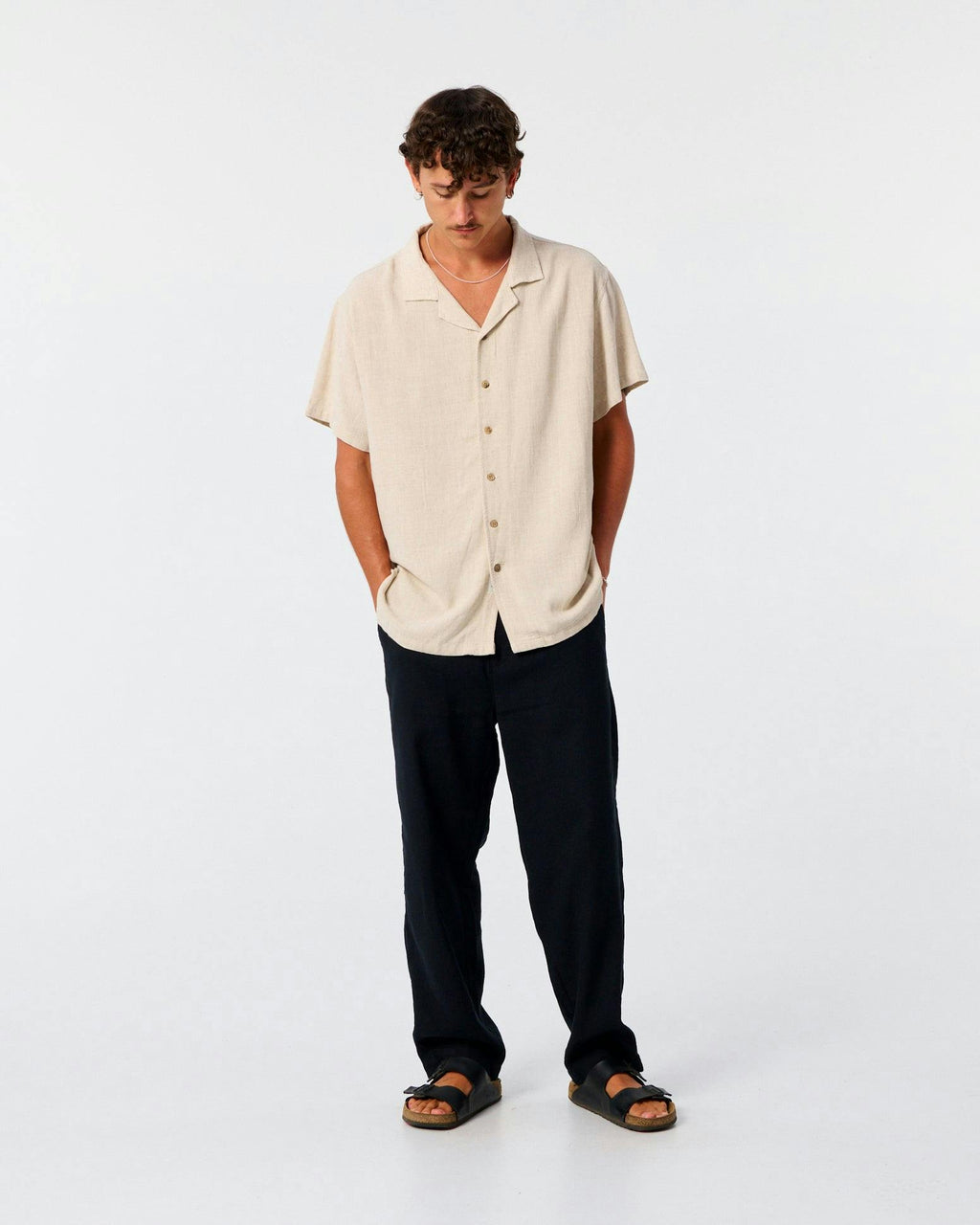 Ernie Resort Shirt - Oatmeal