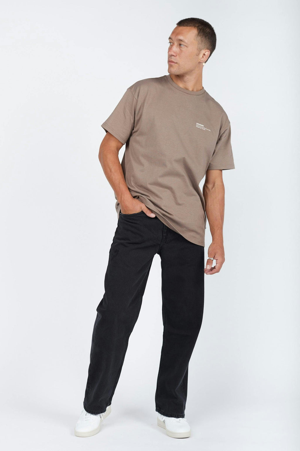 Omar Relaxed Jeans  - Worn Black