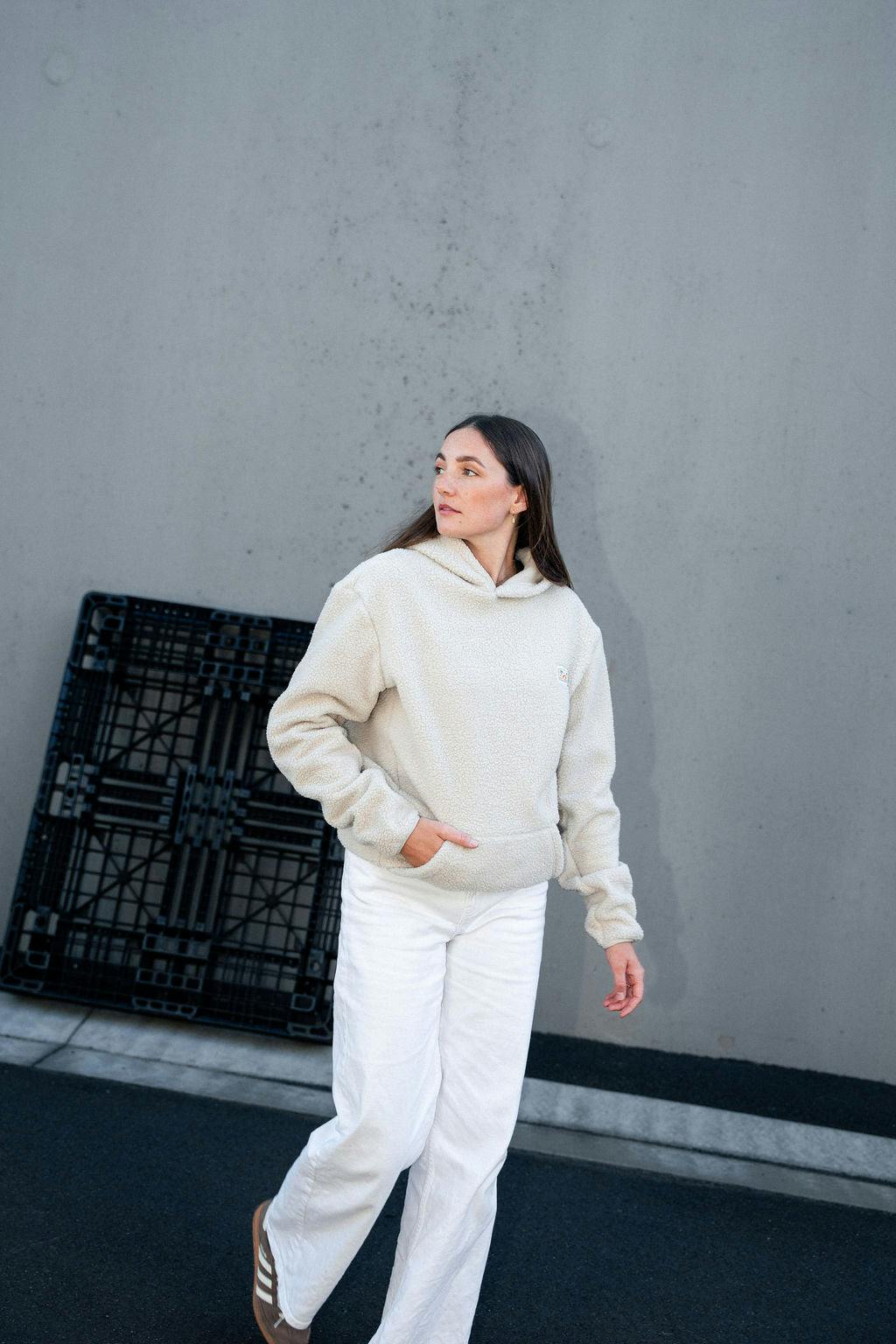 After Surf Sherpa Hoodie - Natural