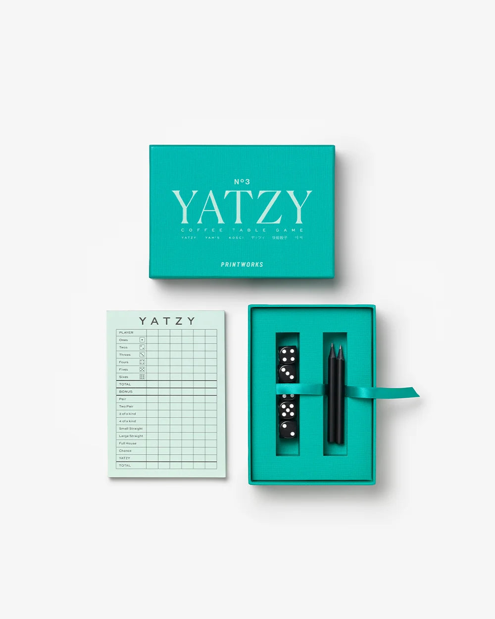 Printworks Classic Yatzy-Teal