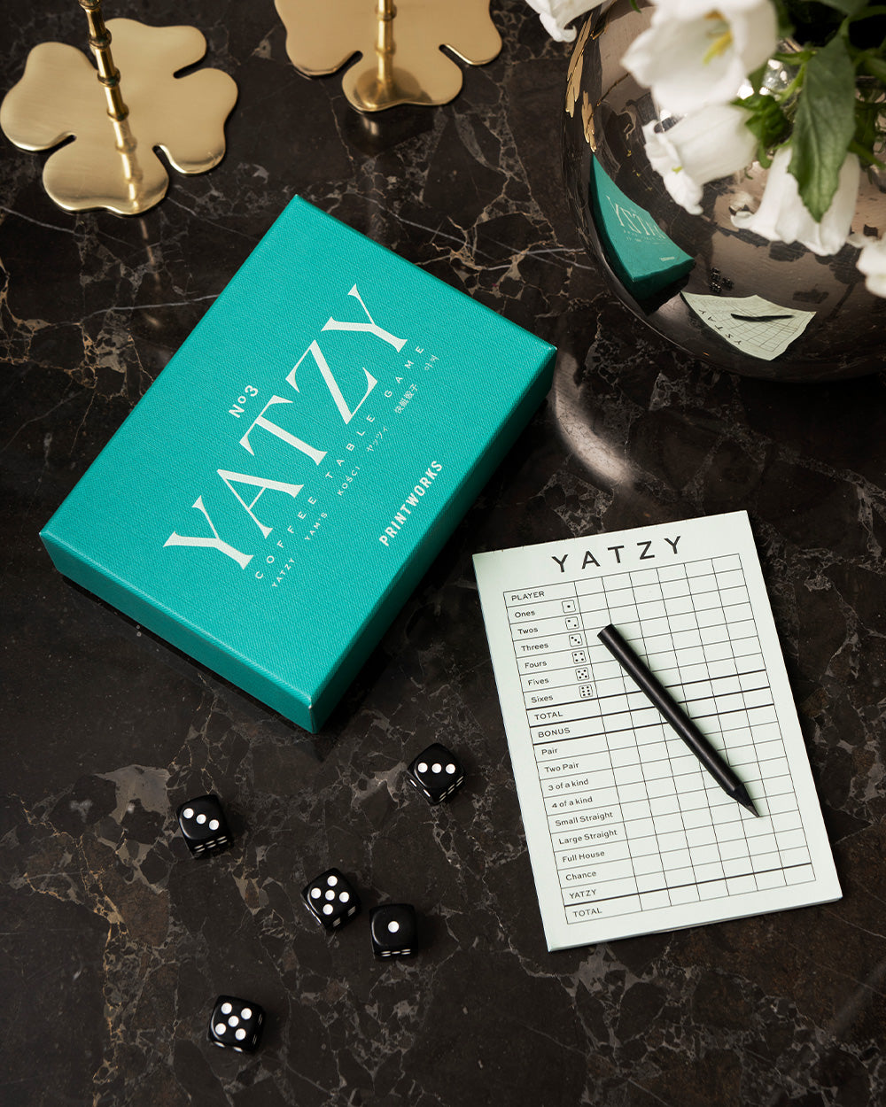 Printworks Classic Yatzy-Teal